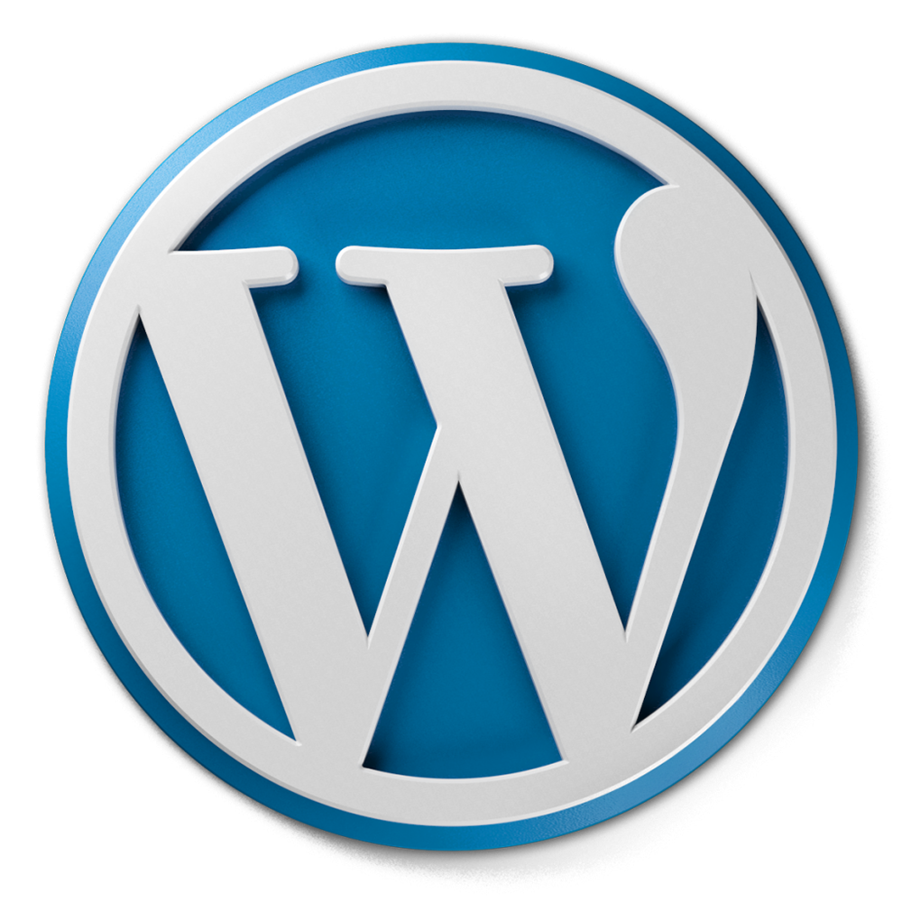WordPress Logo - CMS Platform